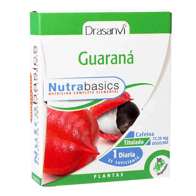 jaleas y energeticos GUARANA 30 CAPSULAS