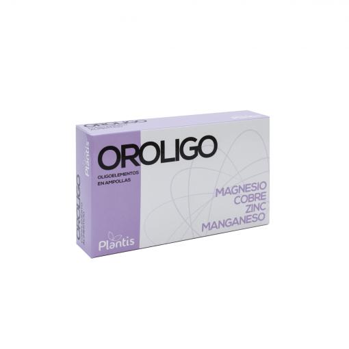 vitaminas y minerales OROLIGO 20AMP.