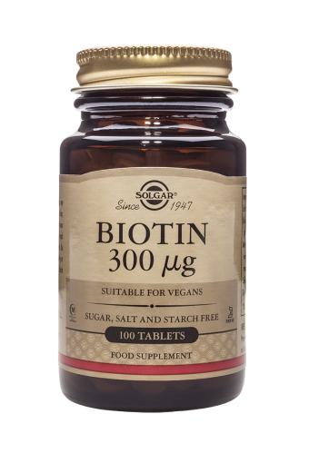 antioxidantes BIOTINA 300mcg 100 Comprimidos.