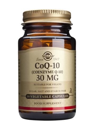 COENZIMA Q-10 30 mg 30 Cápsulas Vegetales.