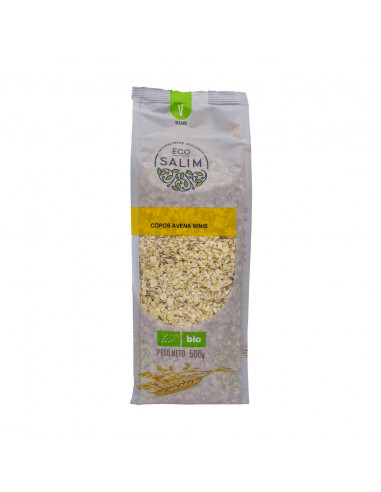 copos, mueslis y salvados COPOS INTEGRALES AVENA MINIS ECO 500G.