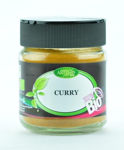 sales, condimentos y salsas CURRY BIO 80g