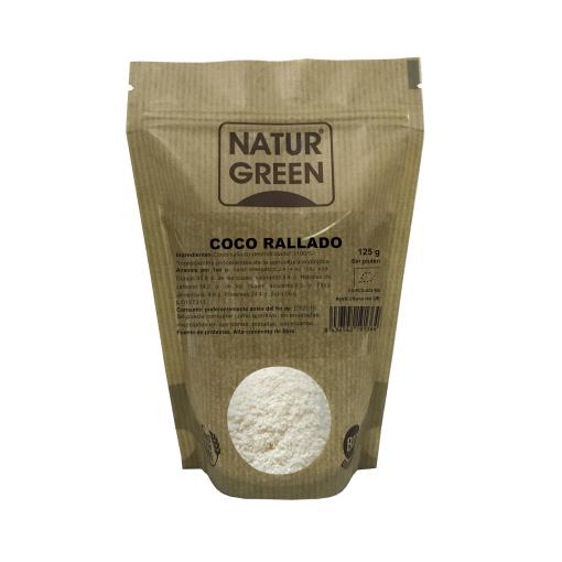 aperitivos y frutos secos Coco Rallado Bio 125 grs s/gluten