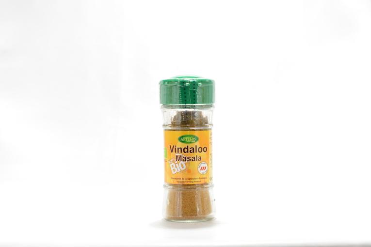 sales, condimentos y salsas ESPECIAS VINDALOO MASALA BIO