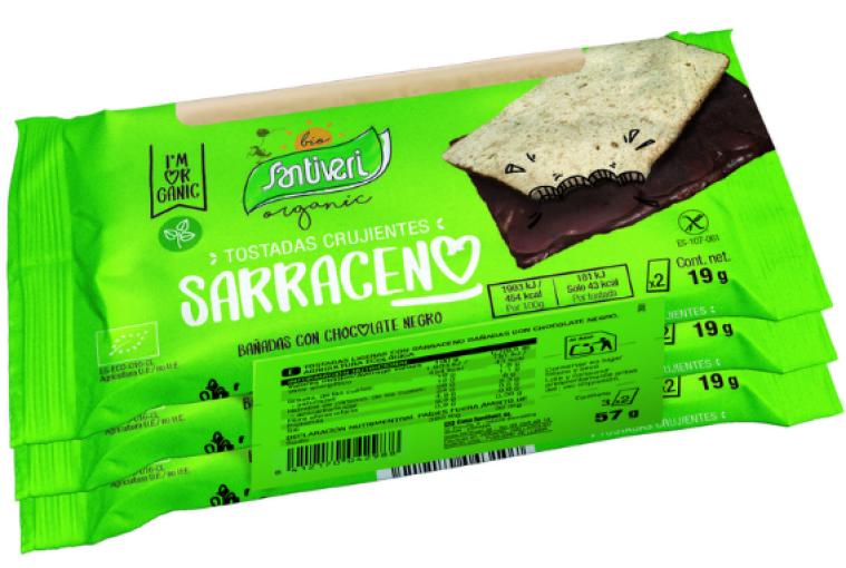 pan TOSTADAS TRIGO SARRACENO CON CHOCO BIO 57GRS