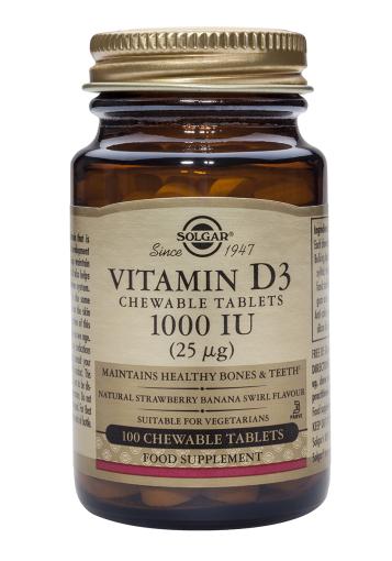 VITAMINA-D3-1000-UI-25-mcgColecalciferol100-Comp-masticables.jpg VITAMINA D3 1000 UI (25 mcg.)(Colecalciferol)100 Comp masticables.