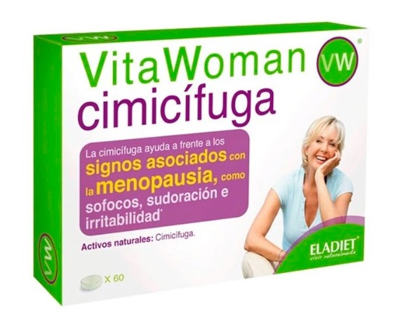 sistema genitourinario VITAWOMAN CIMICIFUGA 60 COMPRIMIDOS