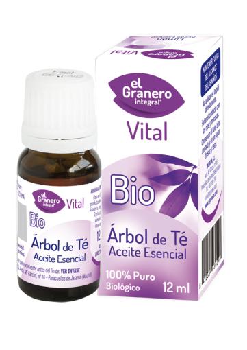 esencias de plantas ACEITE ESENCIAL DE ARBOL DE TE BIO, 12 ml