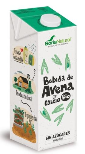 bebidas BEBIDA DE AVENA CON CALCIO BIO 1L