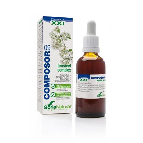 extractos de plantas COMPOSOR 09 TENSIVEL COMPLEX 50ML