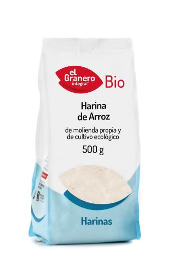 HARINA DE ARROZ BIO, 500 g