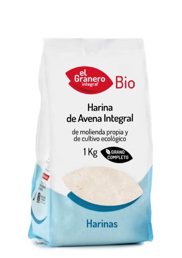 HARINA DE AVENA INTEGRAL BIO, 1 Kg