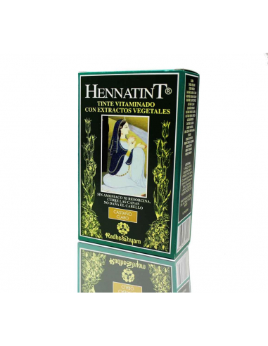 línea capilar HENNATINT CASTAÑO CLARO 60+60 ML