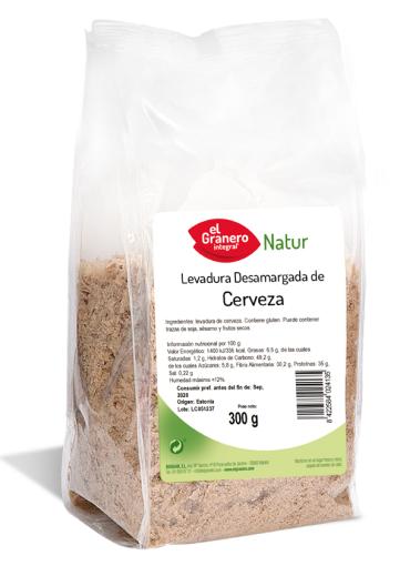 copos, mueslis y salvados LEVADURA DE CERVEZA DESAMARGADA, 300 g