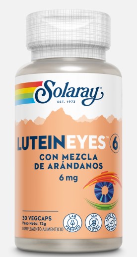 vitaminas LUTEIN EYES 6MG 30CAP