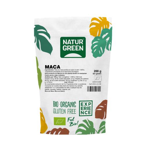 plantas en polvo MACA ANDINA DOYPACK BIO 200G