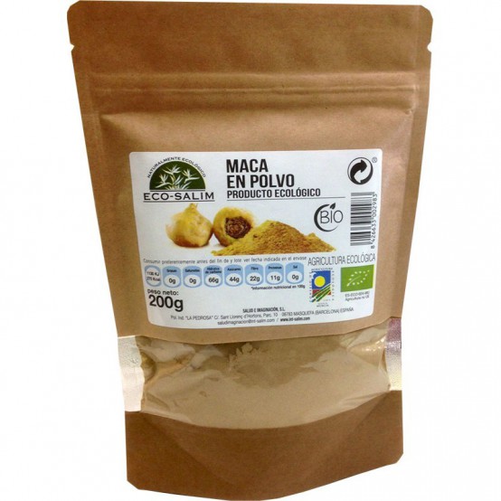 plantas en polvo MACA ECOLOGICA EN POLVO200 GR