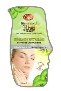 línea facial MASCARILLA FACIAL KIWI SUAVIZANTE Y REVITALIZANTE 15ML