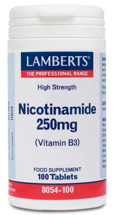 NICOTINAMIDE 250 MG 100 TABLETAS