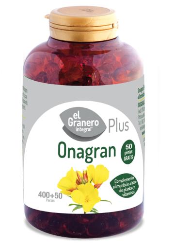 ONAGRAN ACEITE DE ONAGRA, 400+50 PER, 715 mg