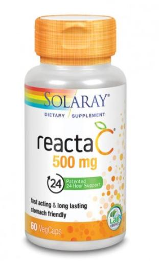 vitaminas REACTA C 500 MGR 60 CAP