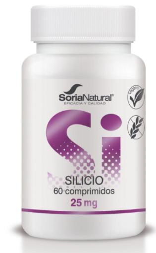 minerales SILICIO LIBERACION SOSTENIDA 25MG 60 COMP