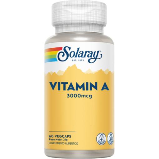 vitaminas VITAMINA A 3000MCG 60 CAP VEG