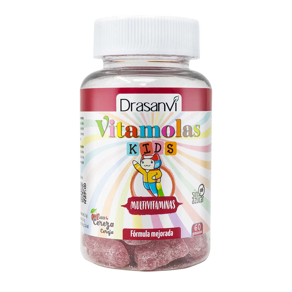 vitaminas VITAMOLAS KIDS MULTIVITAMINAS SABOR CEREZA 60 GOMINOLAS