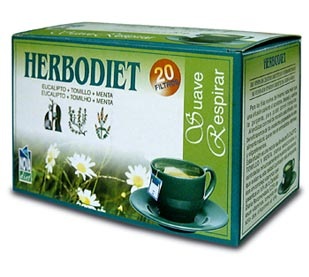 plantas en filtro HERBO. SUAVE RESPIRAR 20 FILTROS