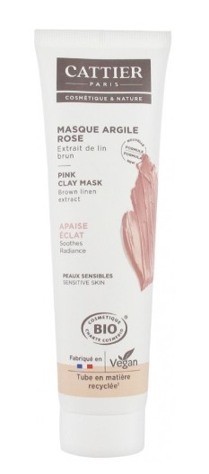 línea facial MASCARILL ARCILLA ROSA PIEL SENSIBLE BIO 100ML