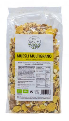 copos, mueslis y salvados MUESLI MULTIGRANO BIO 500G