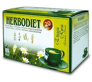 plantas en filtro HERBODIET EFICACIA RENAL 20 FILTROS