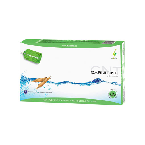 control de peso L-CARNITINA 20 AMPOLLAS