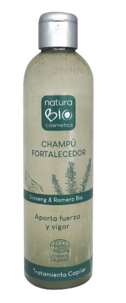 línea capilar CHAMPU FORTALECEDOR GINSENG Y ROMERO BIO 250ML