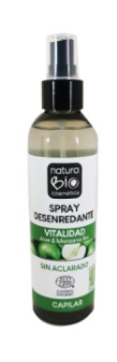 línea capilar SPRAY DESENREDANTE VITALIDAD ALOE MANZANA 200ml