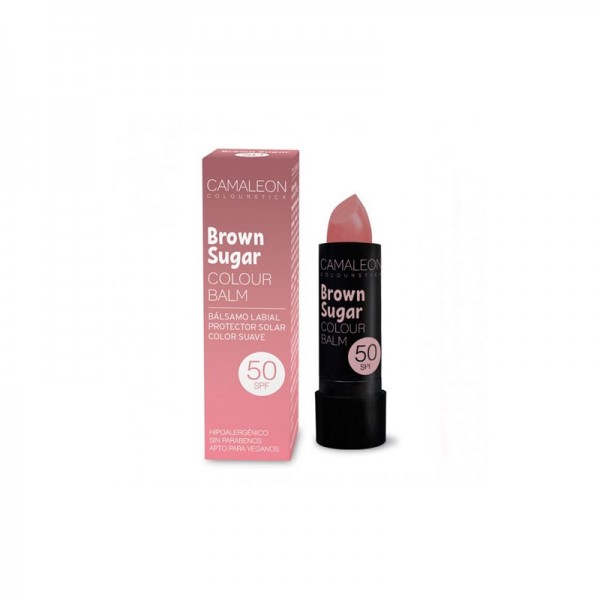 línea facial BALSAMO LABIAL SPF50 BROWN SUGAR