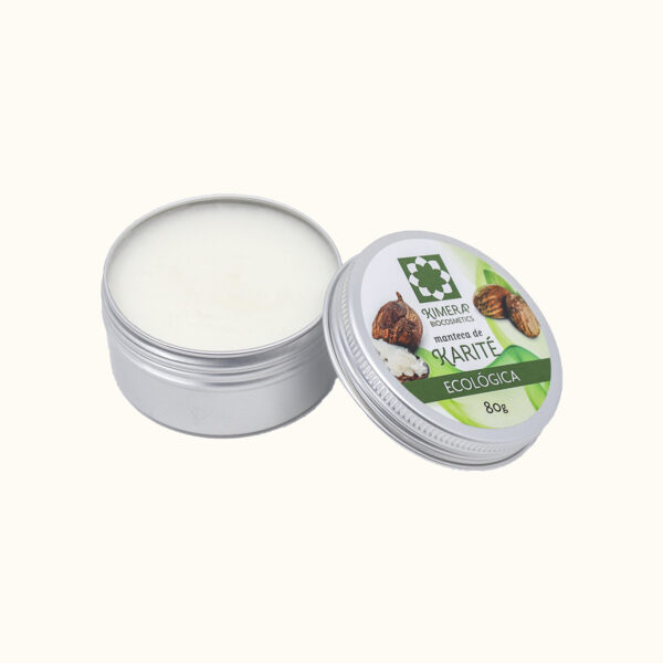 línea corporal MANTECA DE KARITE BIO 100% PURA 80GR