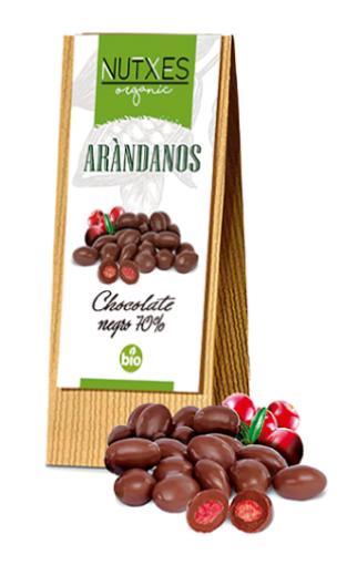 navidad ARANDANOS BAÑADOS CHOCOLATE 70% ECO