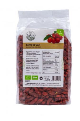 aperitivos y frutos secos BAYAS DE GOJI 250 GR BIO