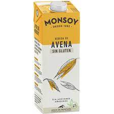 bebidas BEBIDA DE AVENA SIN GLUTEN 1L ECO
