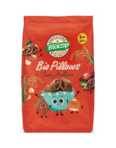 repostería y chocolates BIOPILLOWS CHOCO AVELLANAS 300 G