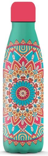 jarras vasos y teteras BOTELLA TERMICA DE ACERO MANTRA 500ML