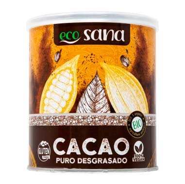 repostería y chocolates CACAO PURO DESGRASADO BIO 275g