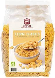 copos, mueslis y salvados CORN FLAKES BIO 375GRS