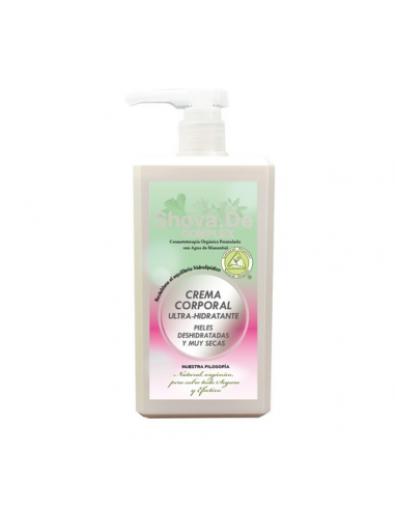 línea corporal CREMA CORPORAL ULTRA HIDRATANTE CON ALHOVA Y MALVAVISCO 1 L