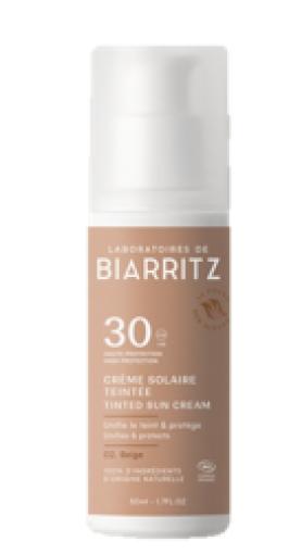 línea facial CREMA FACIAL SOLAR SPF 30 COLOR 02 BEIGE BIO 50ML