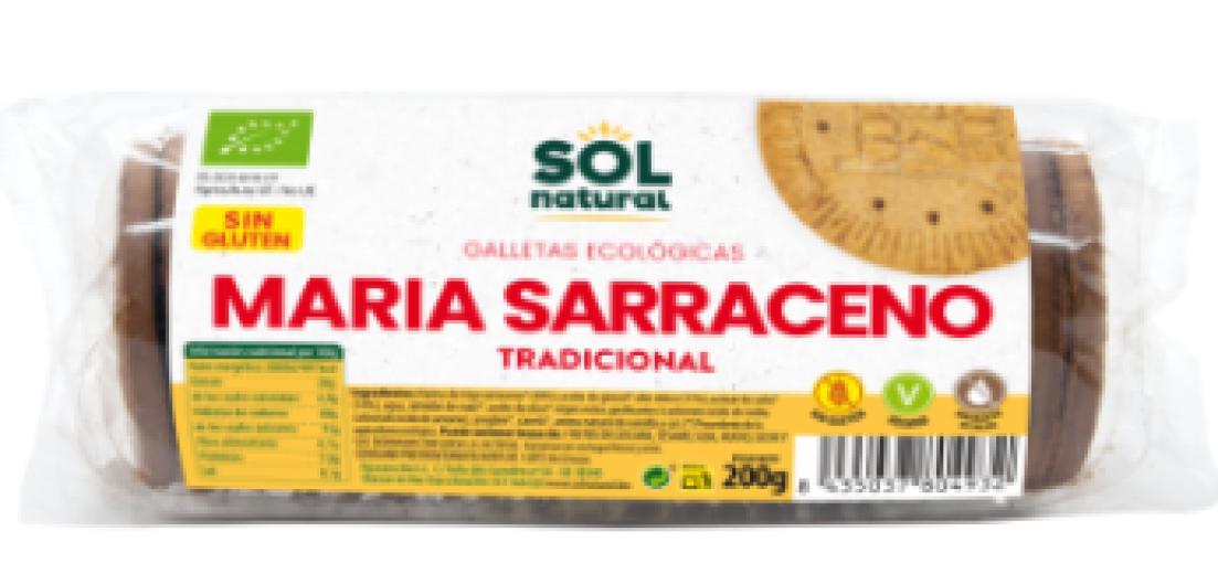 repostería y chocolates GALLETAS MARÍA TRIGO SARRACENO BIO 200 GR