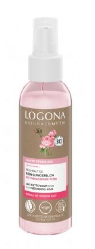 línea facial LECHE DESMAQUILLANTE NUTRITIVA ROSA DAMASCENA BIO 125ML