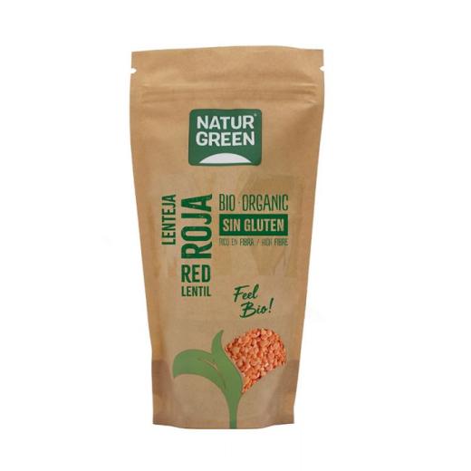 legumbres y verduras desecadas LENTEJA ROJA 500G SIN GLUTEN BIO