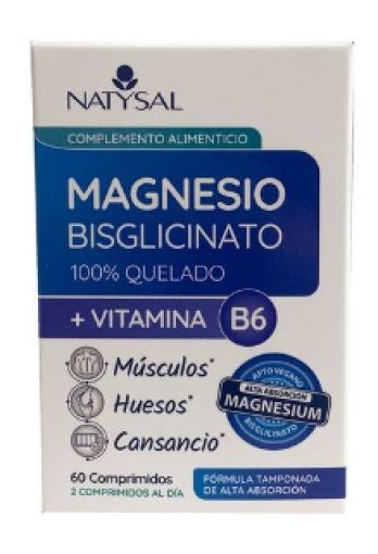 vitaminas y minerales MAGNESIO +VITAMINA B6 60 COMPRIMIDOS